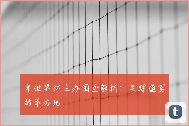 年世界杯主办国全解析：足球盛宴的举办地